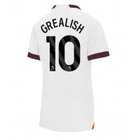 Zenski Nogometni Dres Manchester City Jack Grealish #10 Gostujuci 2023-24 Kratak Rukav